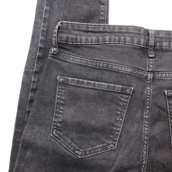 Old Navy Black Rock Star Hi Rise Boot Cut Jeans 8 - Picture 11 of 16